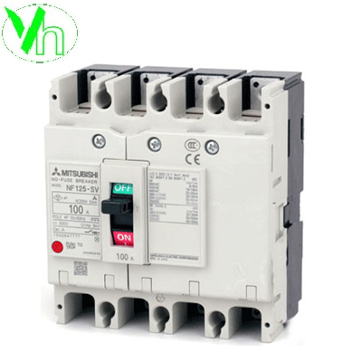 Cầu Dao tự động MCCB 4P 75KA NF125-HEV MITSUBISHI