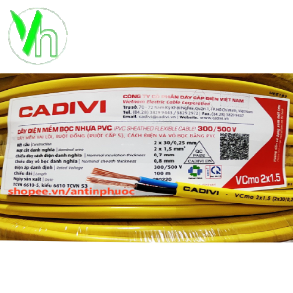 Dây điện Cadivi