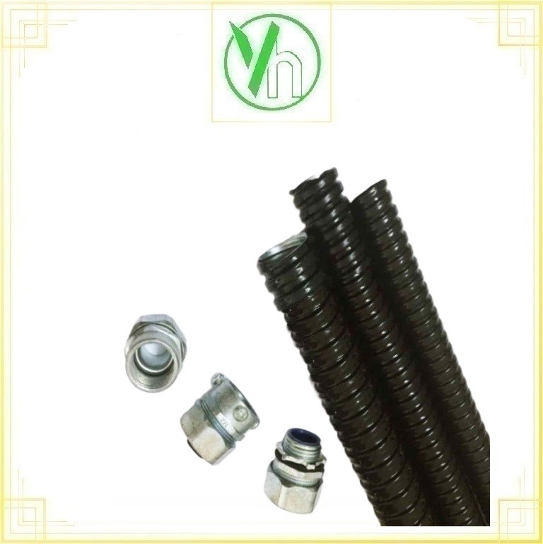 Ống ruột gà lõi thép bọc nhựa PVC có lưới 1 1/2" Phi 38 DPON112 Việt Nam DPON112