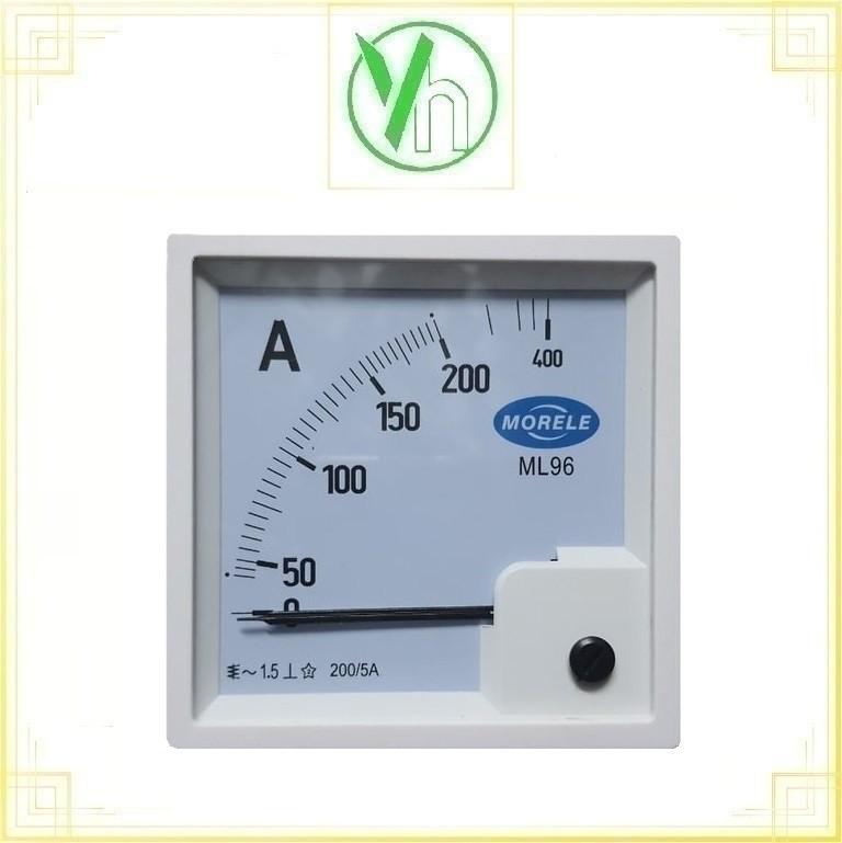 Đồng hồ Ampe 400/5A DHA400-ML96 MORELE DHA400-ML96