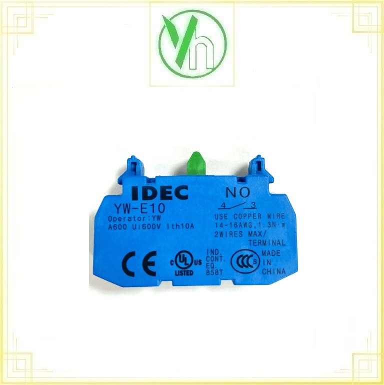Tiếp điểm phụ YW-E10 IDEC IDEC YW-E10