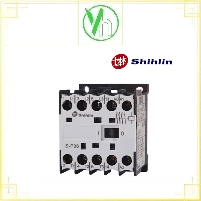 CONTACTOR S-P 06 6A 220V SHIHLIN SHIHLIN ELECTRIC S-P 06 6A 220V