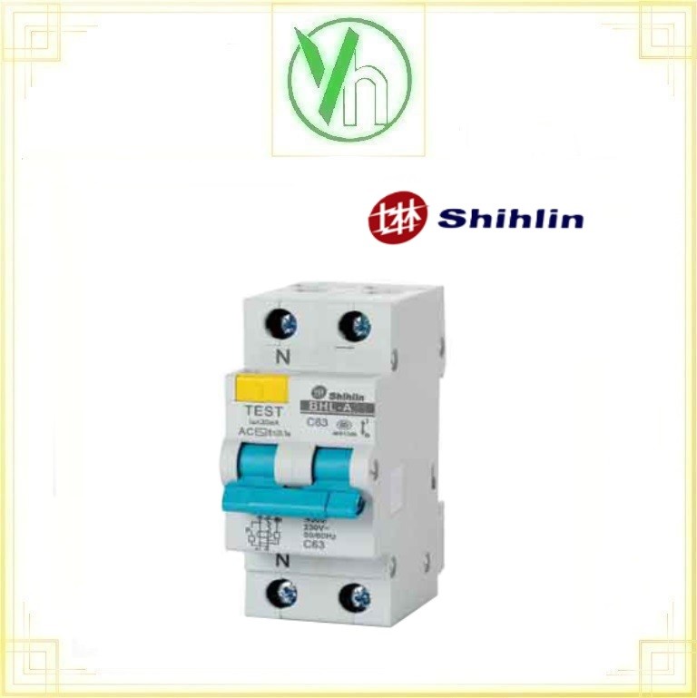 RCBO BHL-A 1P+N 10A 6kA Shihlin SHIHLIN ELECTRIC BHL-A 1P+N 10A 6kA