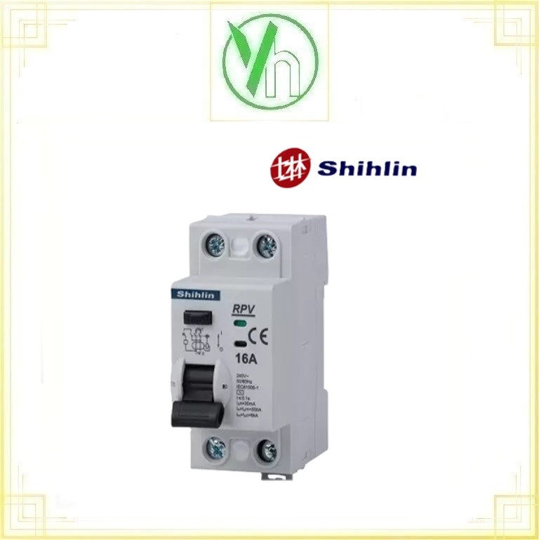 RCCB RPV 1P+N 16A Shihlin SHIHLIN ELECTRIC RPV 1P+N 16A
