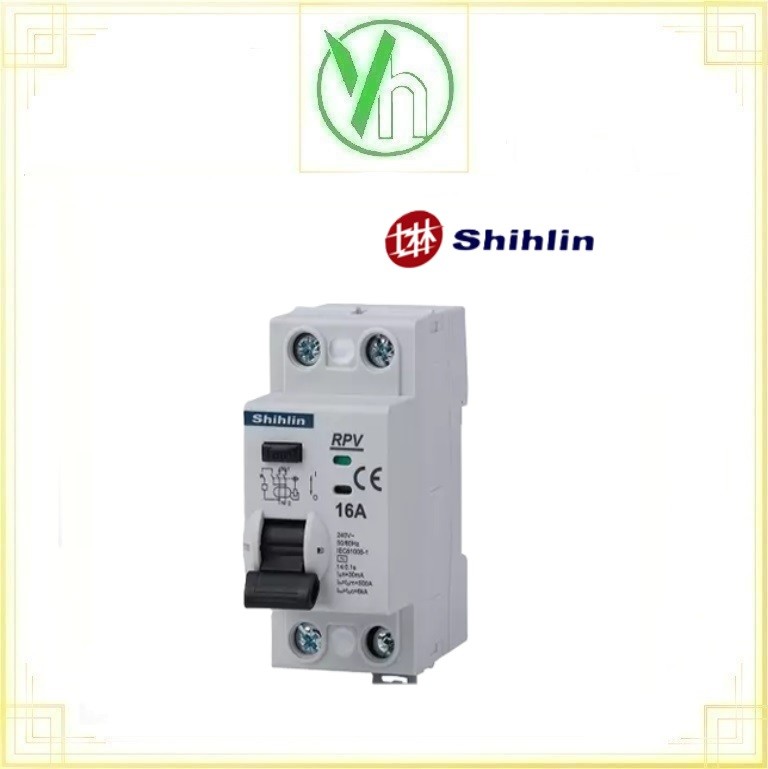 RCCB RPV 1P+N 25A Shihlin SHIHLIN ELECTRIC RCCB RPV 1P+N 25A