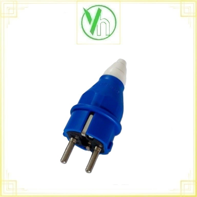 Phích ổ cắm 2 chân cho máy phát điện 3P 16A Việt Nam MD012