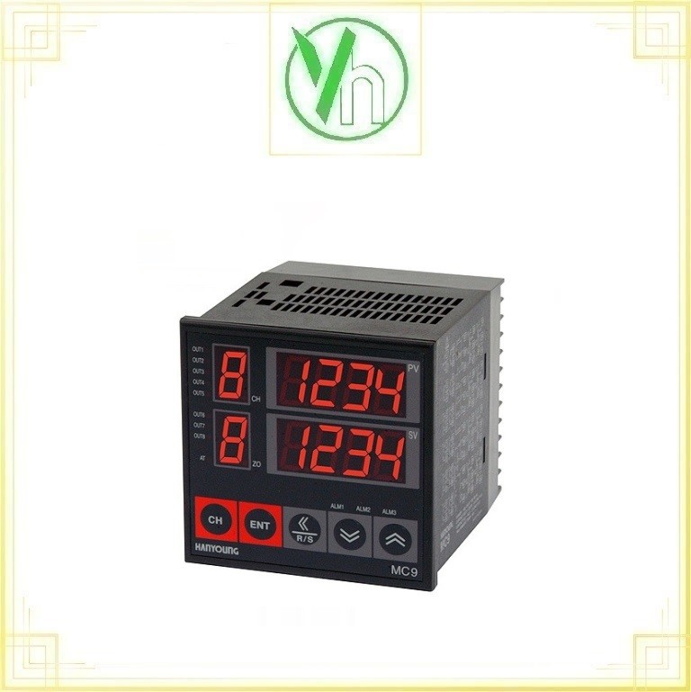 Bộ điều khiển nhiệt độ 8 kênh MC-8R-D0-MM-3-2 Hanyoung Hanyoung MC-8R-D0-MM-3-2