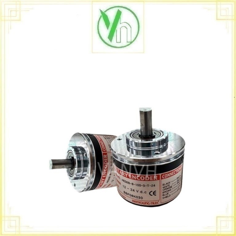 Bộ mã hóa vòng quay(ENCODER) HE50B-8-60-3-T/O-24 Hanyoung Hanyoung HE50B-8-60-3-T/O-24