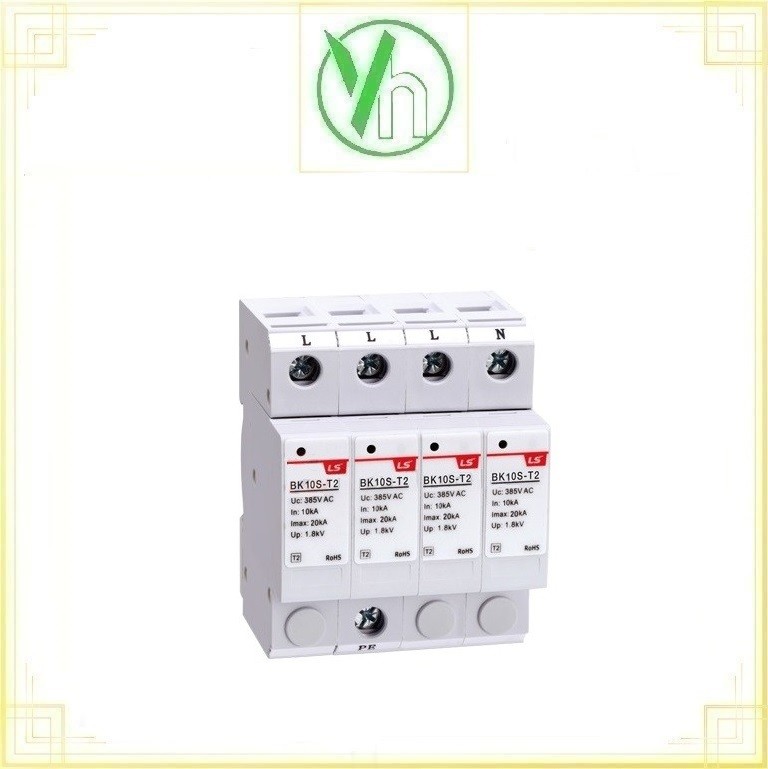 Chống sét lan truyền BK10S-T2 4P 20kA 385V class II LS ELECTRIC BK10S-T2 4P