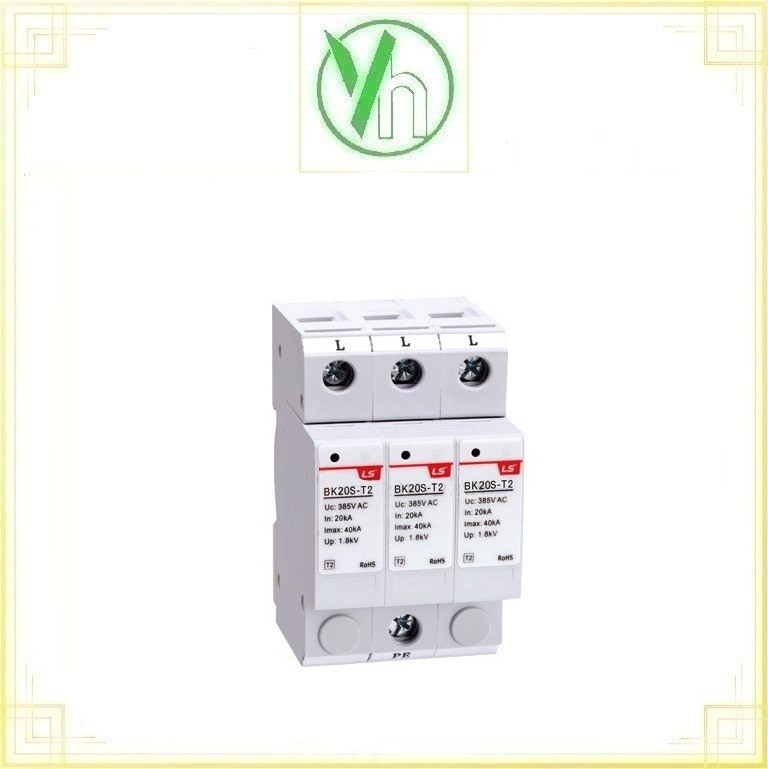 Chống sét lan truyền BK20S-T2-3P 40kA 385V class II LS ELECTRIC BK20S-T2-3P