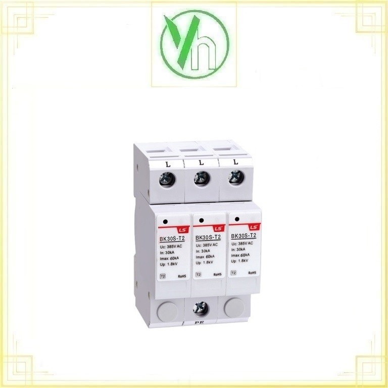 Chống sét lan truyền BK30S-T2-3P 60kA 385V class II LS ELECTRIC BK30S-T2-3P