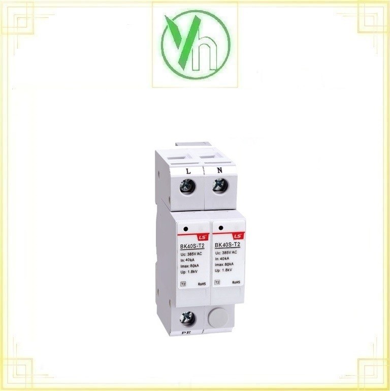 Chống sét lan truyền BK40S-T2-2P 80kA 385V class II LS ELECTRIC BK40S-T2-2P