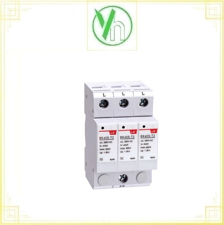 Chống sét lan truyền BK40S-T2-3P 80kA 385V class II LS ELECTRIC BK40S-T2-3P