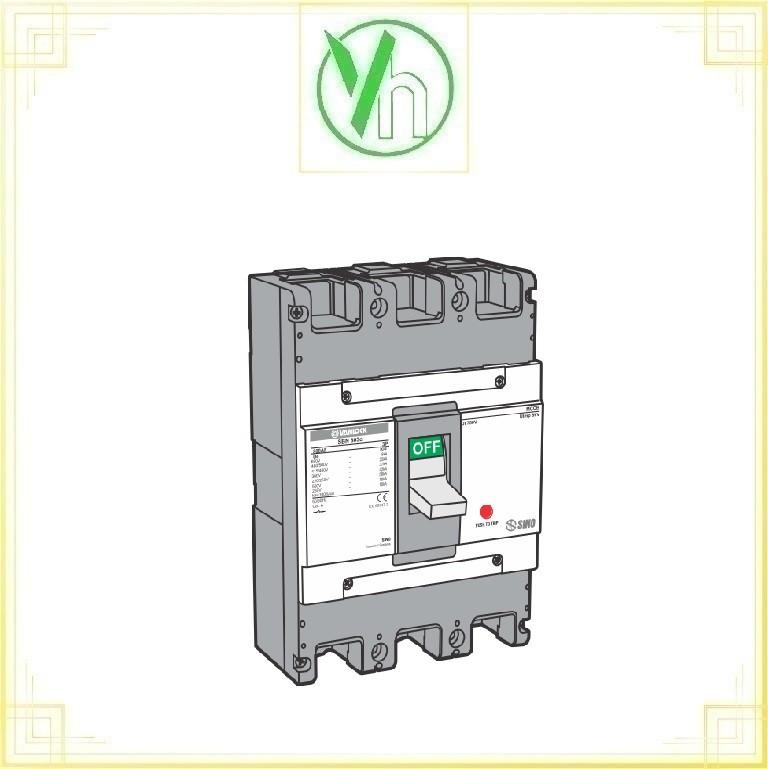 Aptomat MCCB 3P SBN803c/500 45kA sino Sino - Vanlock SBN803c/500