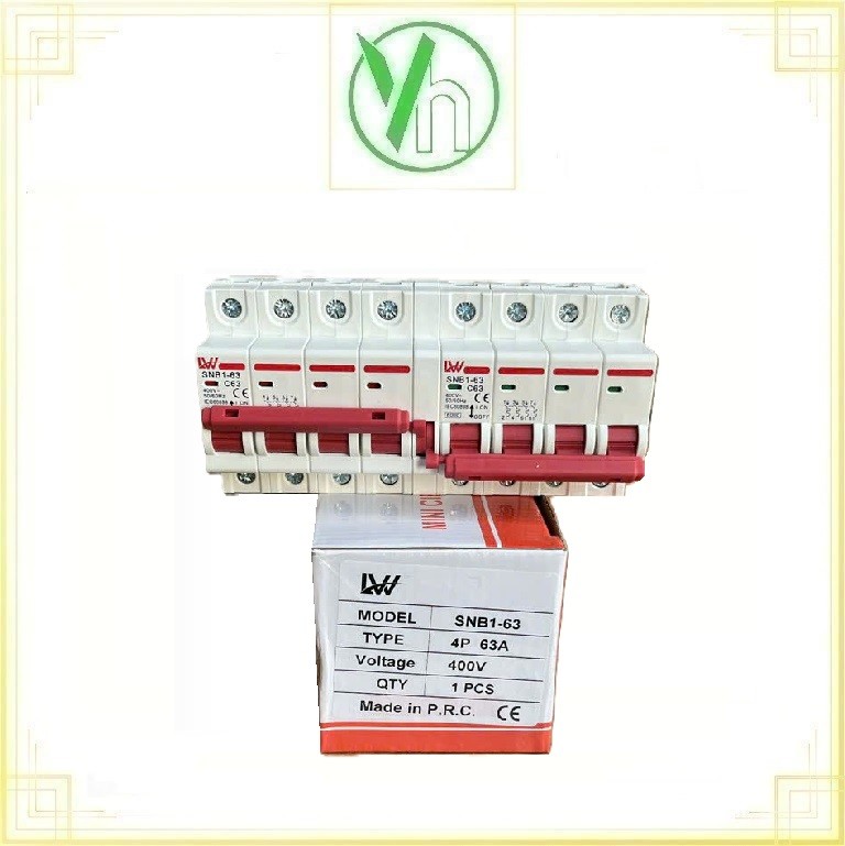 Aptomat đảo chiều 4P 63A SNB1-63 CHINA SNB1-63