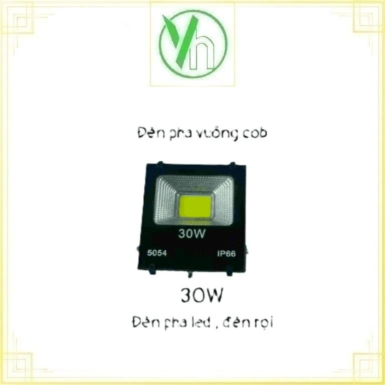 Đèn pha vuông cob, pha rọi 30W Maxlight .