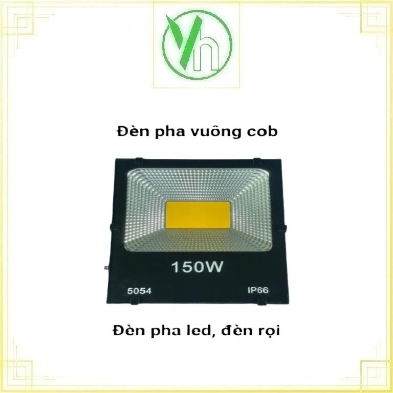 Đèn pha vuông cob, pha rọi 150W Maxlight .