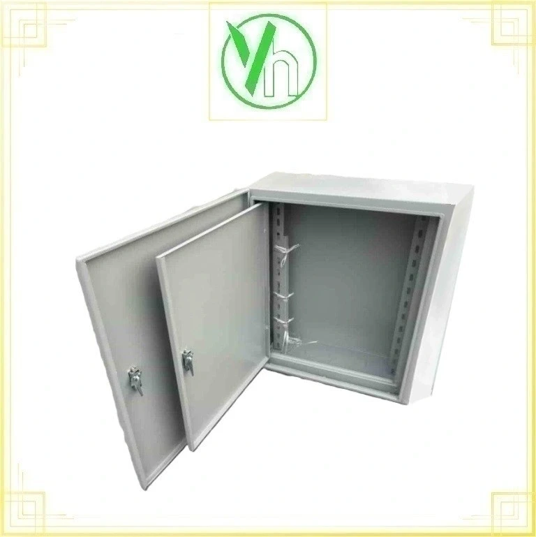 Vỏ tủ điện 2 lớp cánh 1500x800x400 mm trong nhà Việt Nam .