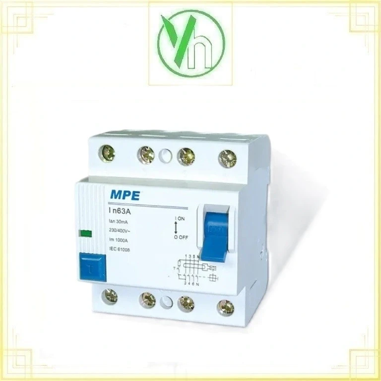 Cầu dao RCCB 4P 32A MEL-30/432 MPE MEL-30/432