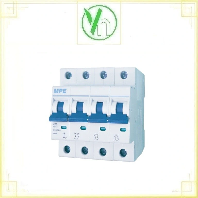 Cầu dao MCB 4P 40A 6kA MP6-C440 MPE MP6-C440