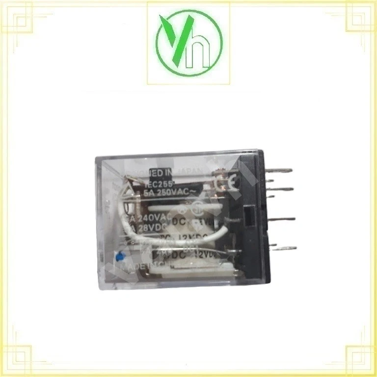 Rơ le trung gian 8 chân nhỏ VDC24V MY2N CHINT MY2N