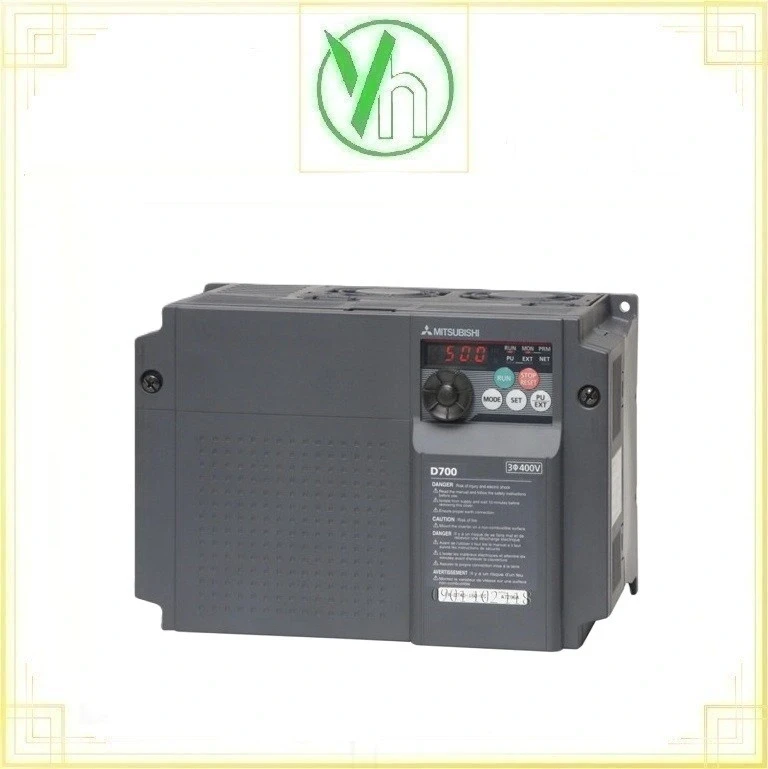 Biến tần 3.7kW 3 pha 380-480 V 50/60Hz FR-D740-3.7KW Mitsubishi FR-D740-3.7KW