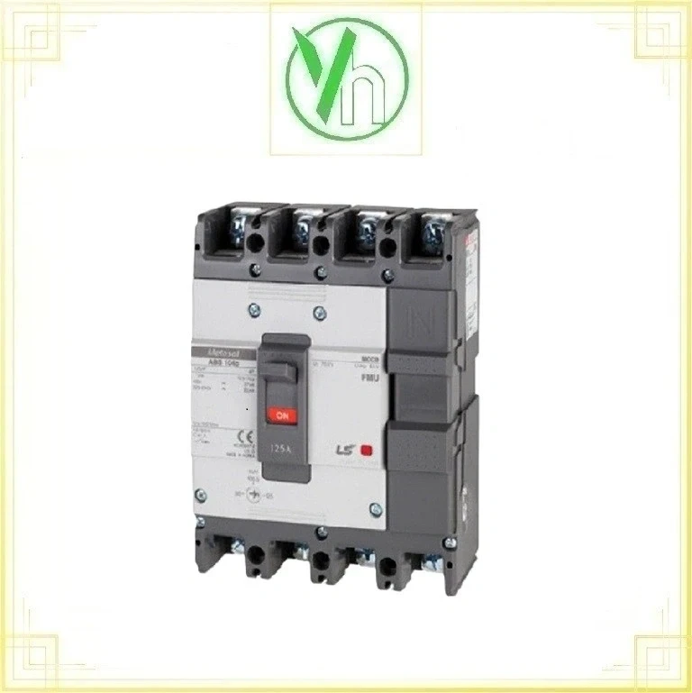 Aptomat chỉnh dòng MCCB 4P 100A 37KA ABS204c FMU LS ELECTRIC ABS204c FMU