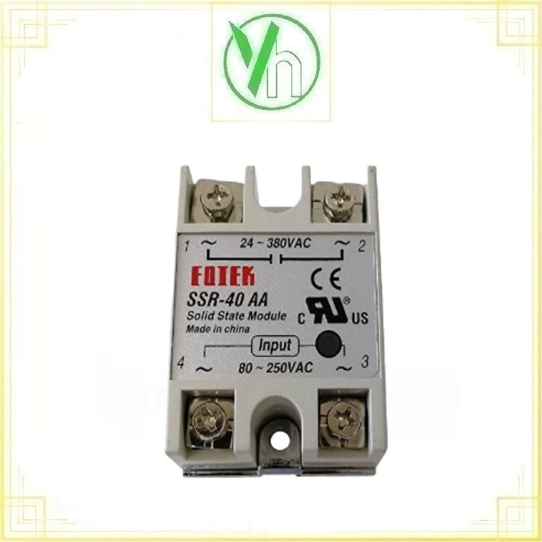 Relay bán dẫn SSR-40AA Fotek Fotek SSR-40AA