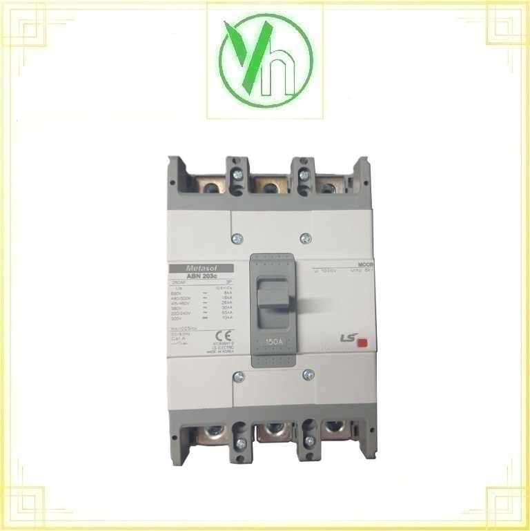 Aptomat MCCB ABS203c 3P 125A 42kA LS LS ELECTRIC ABS203c