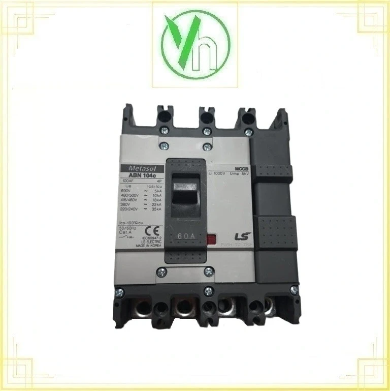 Aptomat MCCB LS 4P 15A 22kA ABN104c LS ELECTRIC ABN104c 15A