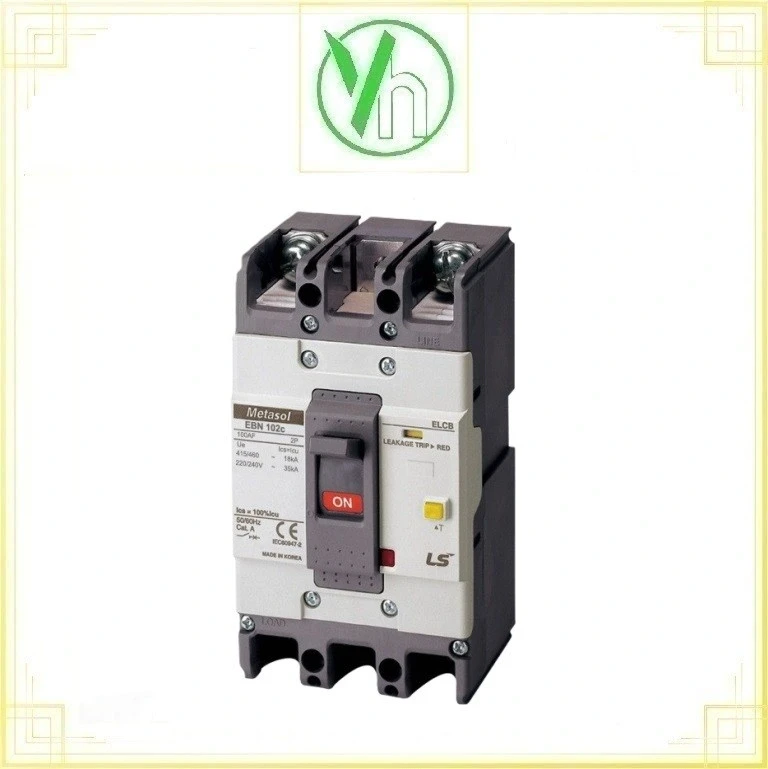 Aptomat chống dò 2P 50A 30kA 30mmA EBN52C LS ELECTRIC EBN52C50A