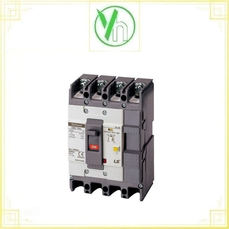 Aptomat chống rò 100A 37kA 30mA EBS104c LS ELECTRIC EBS104c100A