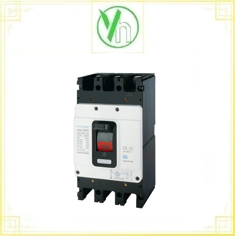 Aptomat Huyndai MCCB HGM400H-F 3P 85kA Hyundai HGM400H-F