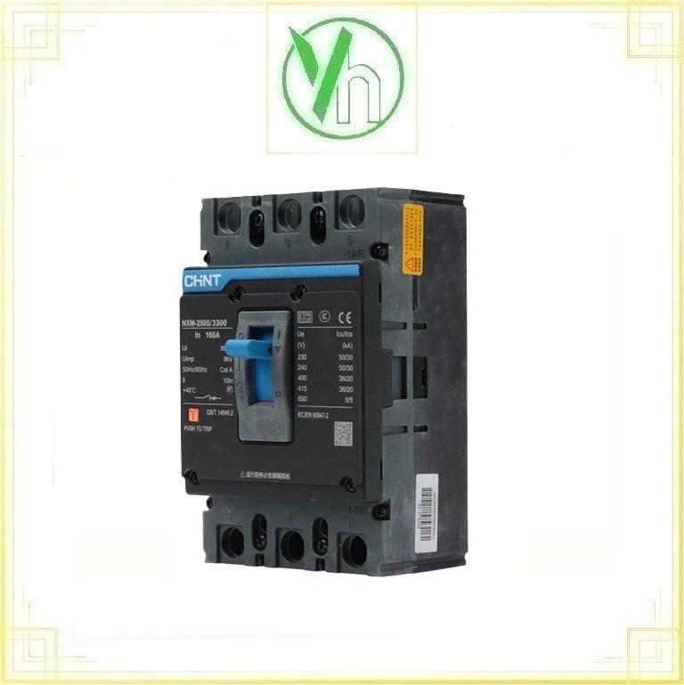 Aptomat MCCB 3P 50A 25KA NXM1-125S/3300 CHINT CHINT NXM1-125S/3300