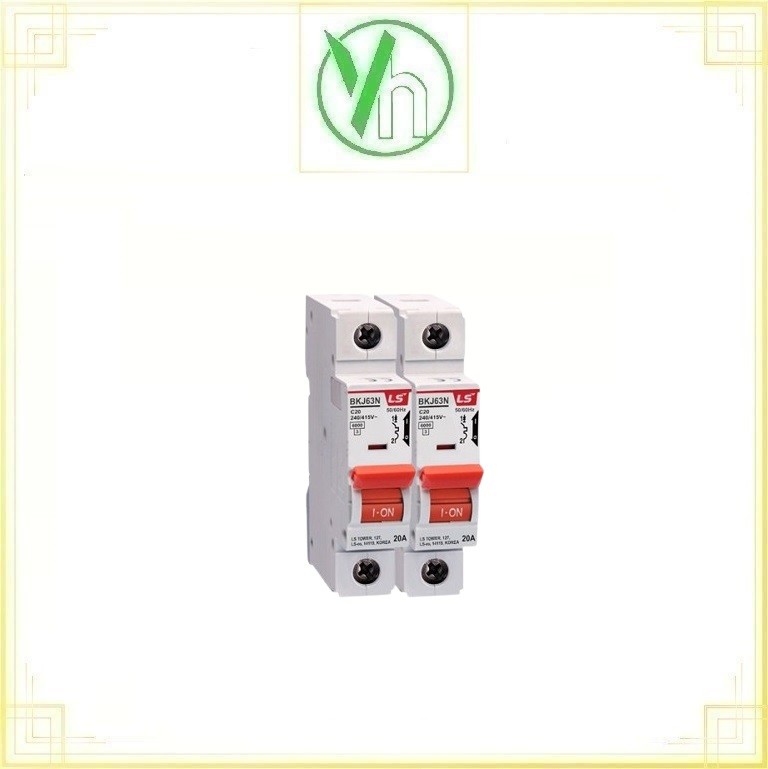 Aptomat MCB 1P 20A 6kA BKJ63N LS ELECTRIC BKJ63N 1P 20A