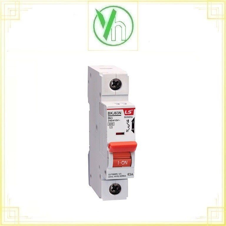 Aptomat MCB 1P 63A 6kA BKJ63N LS LS ELECTRIC BKJ63N 1P 63A