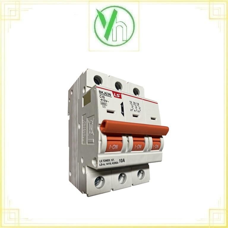 Aptomat MCB 3P 10A 6kA BKJ63N3P10A LS ELECTRIC BKJ63N3P10A