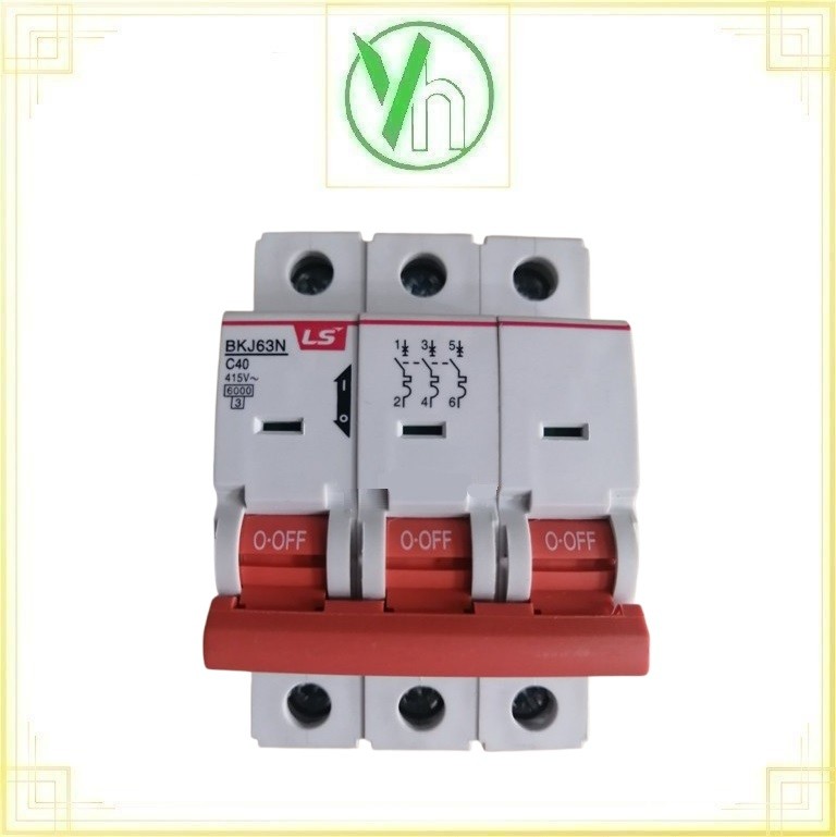 Aptomat MCB 3P 40A 6kA BKJ63N3P40A LS LS ELECTRIC BKJ63N3P40A