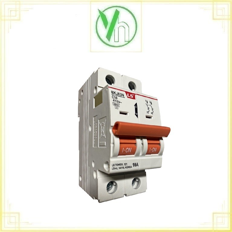 Aptomat MCB 2P 10A 6kA BKJ63N2P10A LS ELECTRIC BKJ63N2P10A