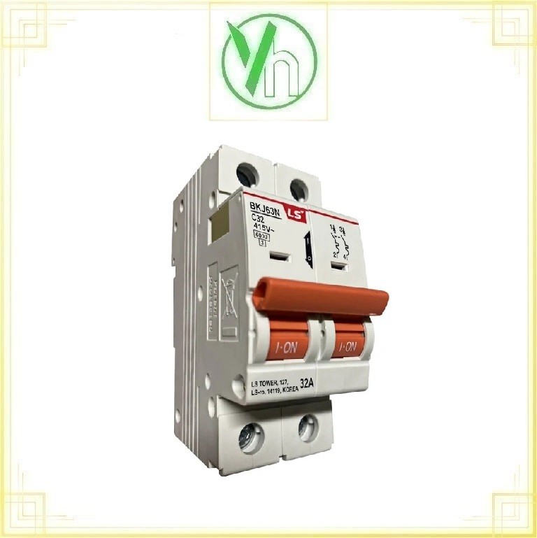 Aptomat MCB 2P 32A 6kA BKJ63N2P32A LS ELECTRIC BKJ63N2P32A