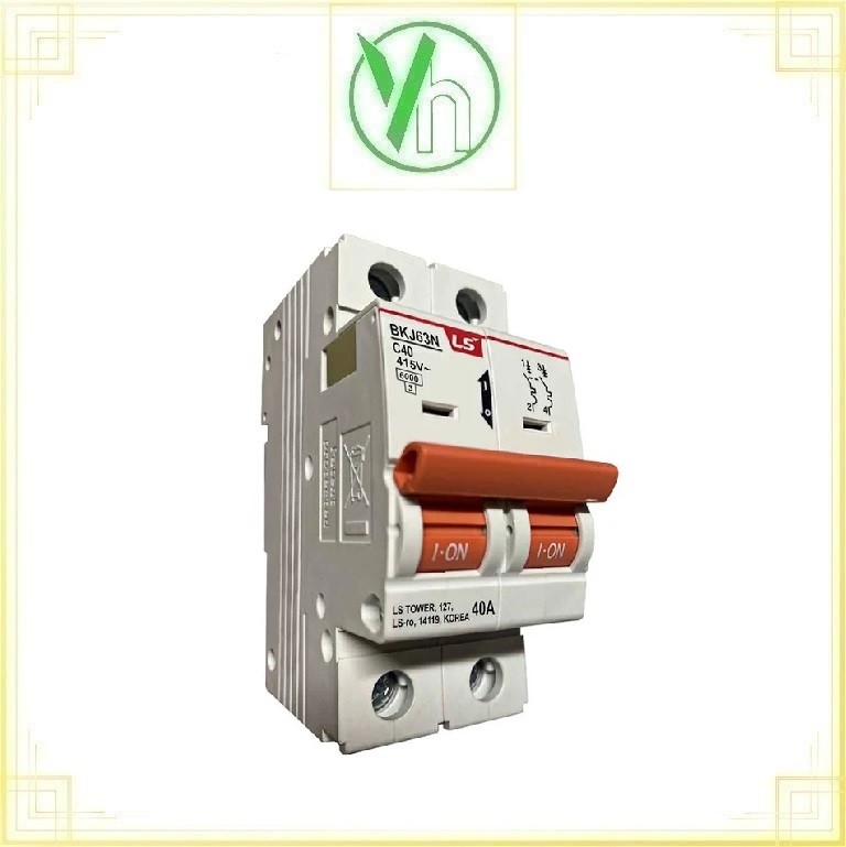 Aptomat MCB 2P 40A 6kA BKJ63N2P40A LS ELECTRIC BKJ63N2P40A