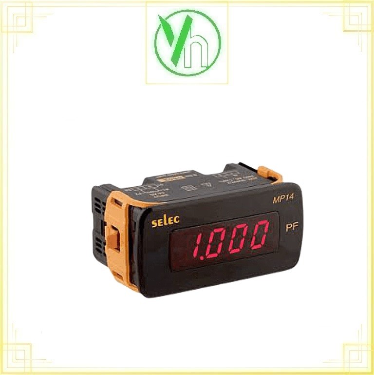 Đồng hồ tủ điện dạng số hiển thị dạng LED (48*96) MP14 Selec MP14