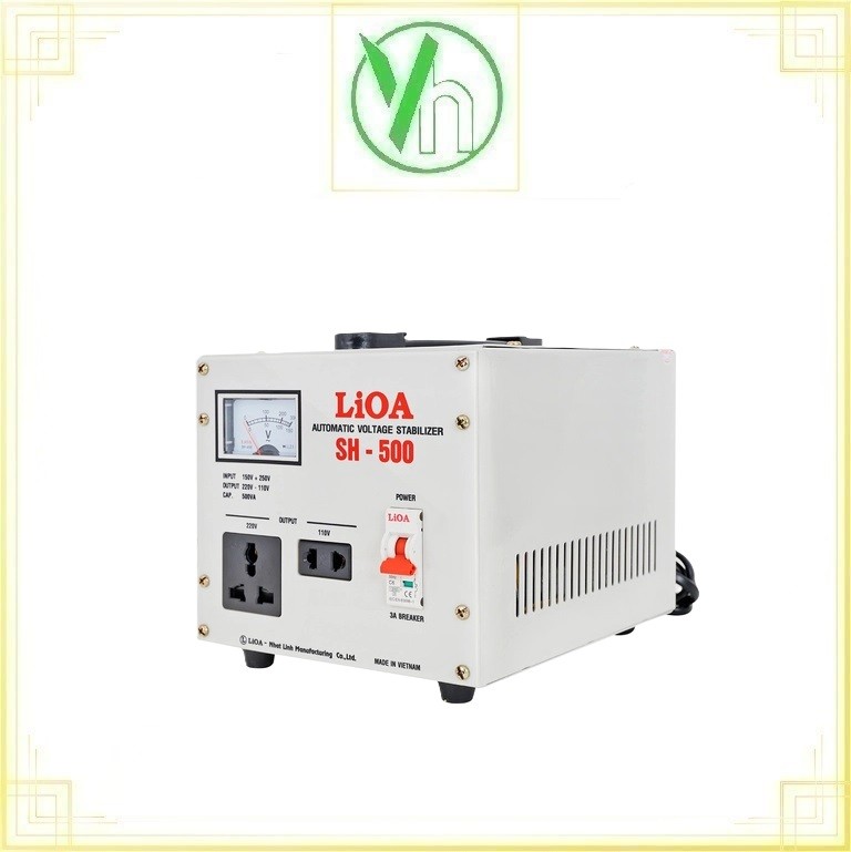 Ổn áp Lioa 500VA cho tủ điện SH-500 II Lioa SH-500 II