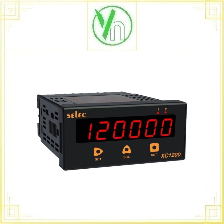 Bộ hiển thị tốc độ và đếm tổng (48*96) XC1200 Selec Selec XC1200