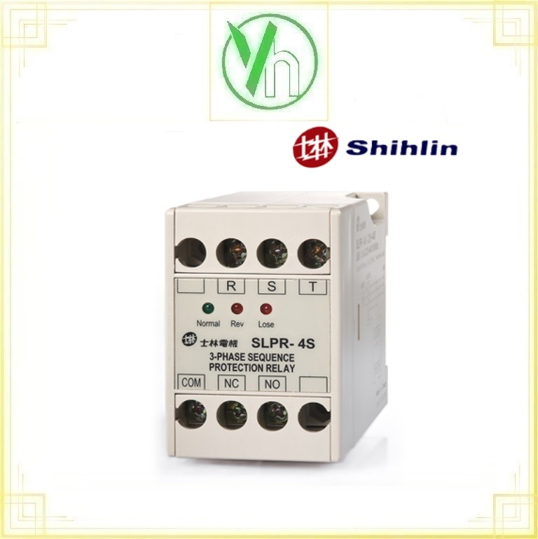 Rơ le bảo vệ pha - mất pha SLPR-4S ( 3P 222~440) SHIHLIN SHIHLIN ELECTRIC SLPR-4S