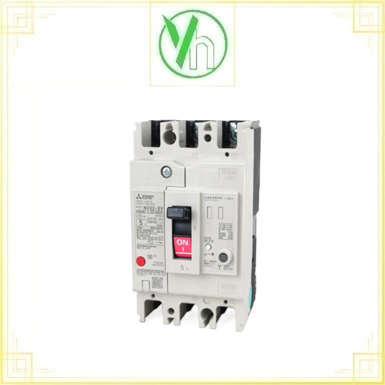 Aptomat MCCB NV32-SV (HS) 3P 5A 5kA 2DB002A00002L Mitsubishi Mitsubishi 2DB002A00002L