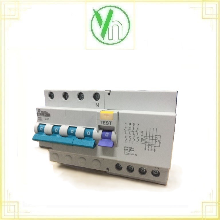 RCBO BHL 4P 10A 6kA 30mA Shihlin SHIHLIN ELECTRIC BHL 4P 10A 6kA 30mA