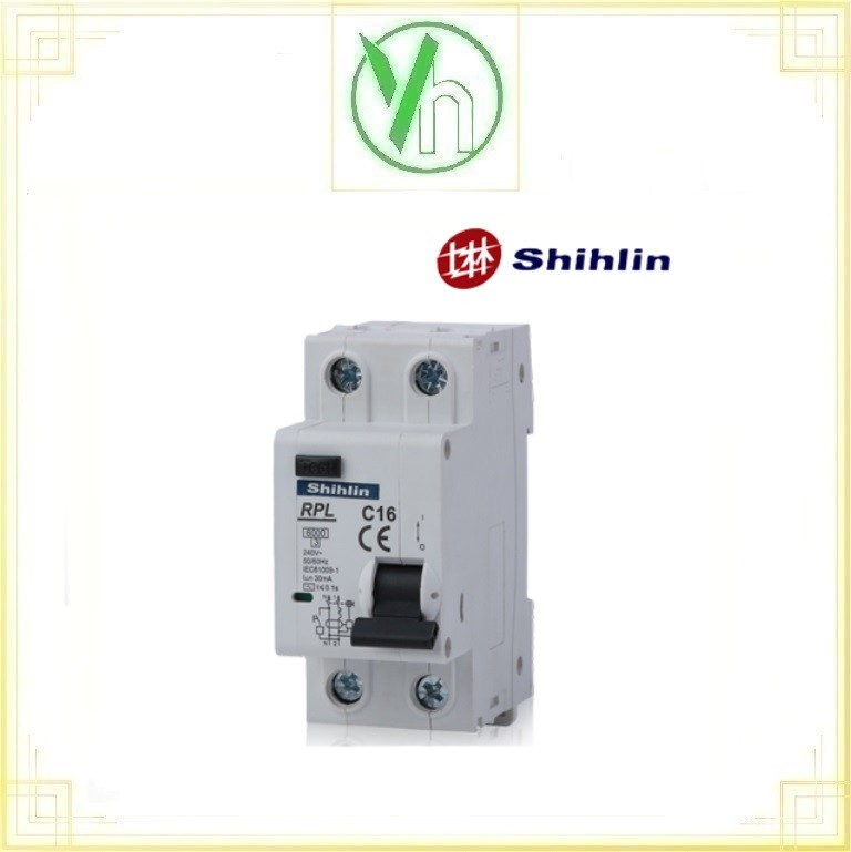 RCBO RPL 1P+N 6A Shihlin SHIHLIN ELECTRIC RCBO RPL 1P+N