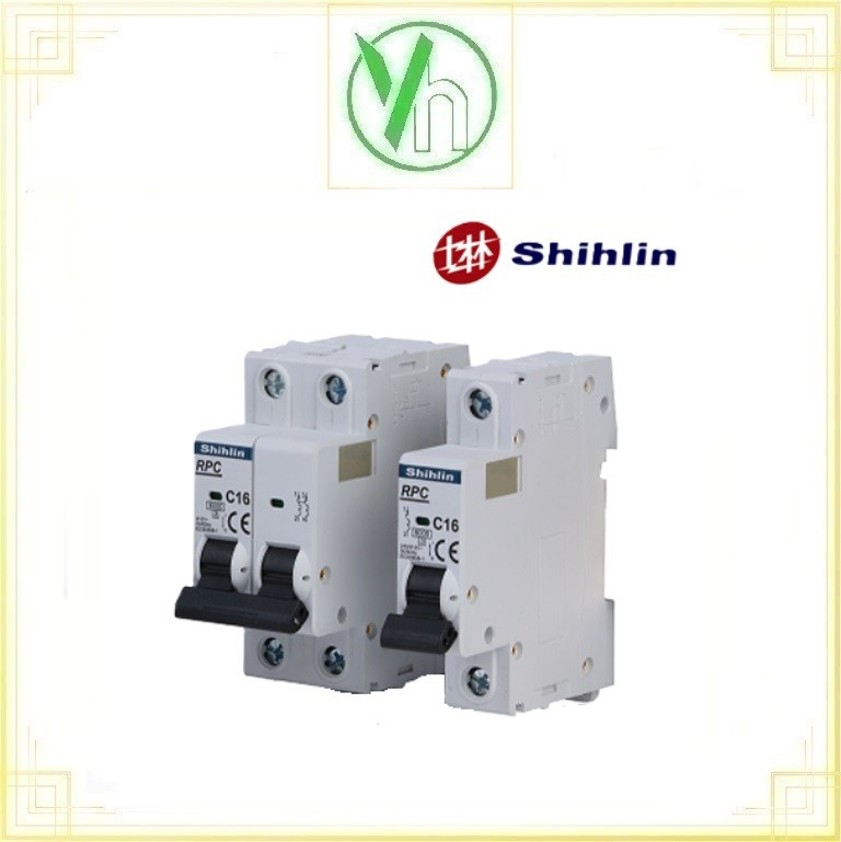 MCB RPC-H 2P 6A 10kA Shihlin SHIHLIN ELECTRIC RPC-H 2P 6A 10kA