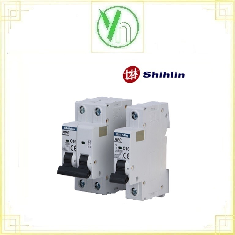 MCB RPC 2P 6A 6kA Shihlin SHIHLIN ELECTRIC RPC 2P 6A 6kA